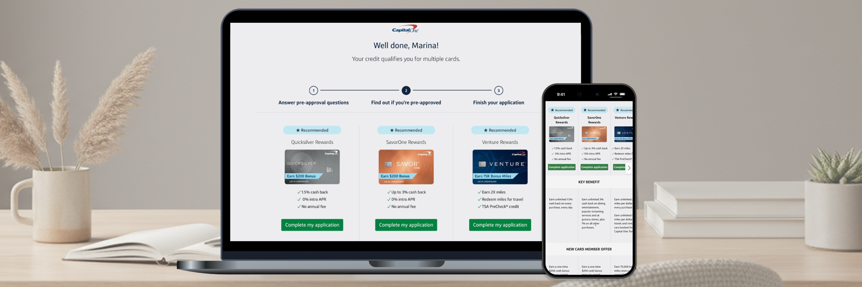 Capital One card acquisitions