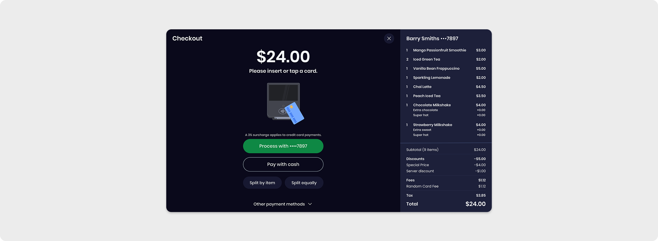 Unified Payflow — single entry point for payment on terminal and handheld